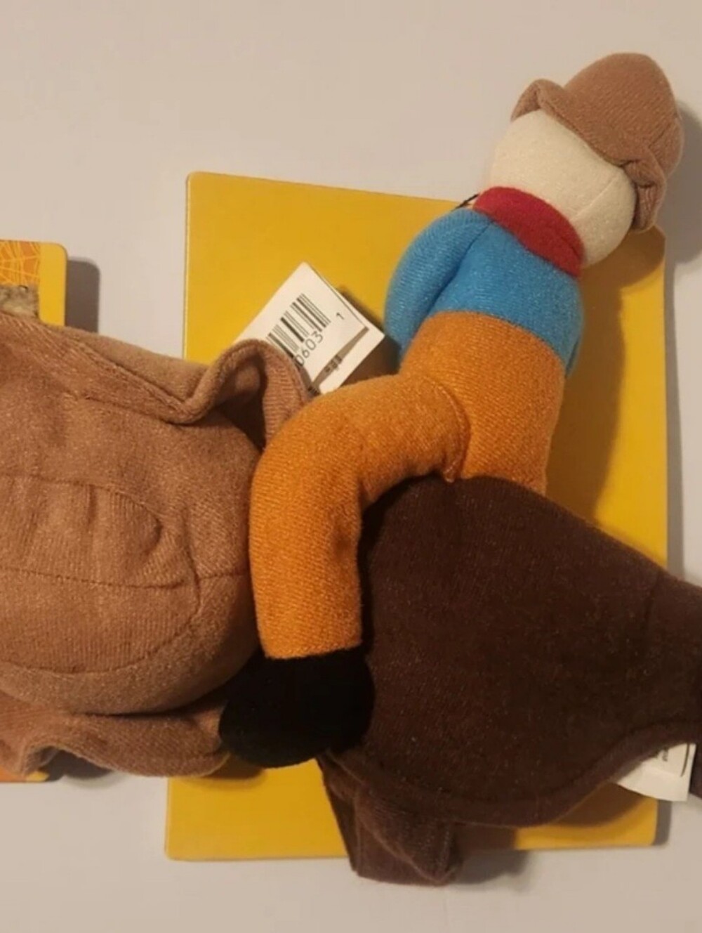 Western Cowboy Dog Pet Costume Sheriff Hat Sz. Medium 14-15" Length New But Old